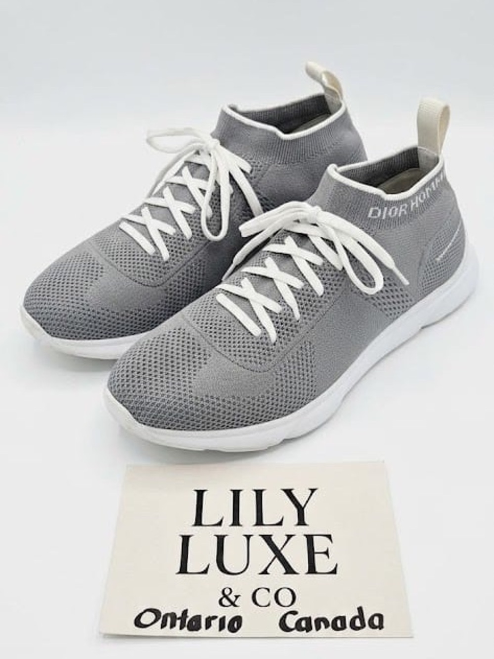 Dior Homme B21 Low Sock Sneaker Size 42
